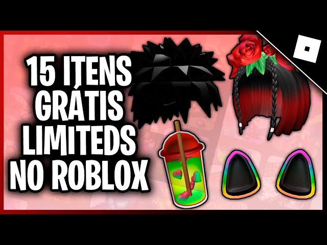 COMO PEGAR 2 CABELOS ANIME MASCULINO E FEMININO GRÁTIS + 13 ITENS GRÁTIS  LIMITEDS AGORA NO ROBLOX 