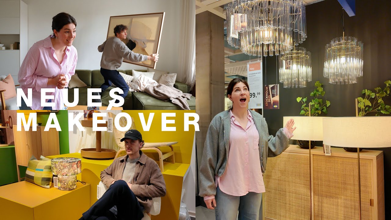 Neues Makeover? | 1 Tag bei IKEA | Wir testen die neue Stockholm Kollektion live...
