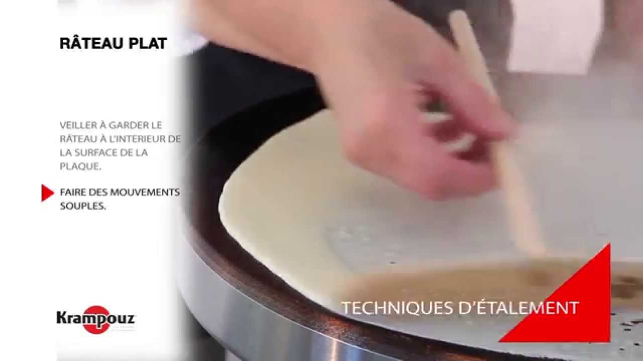 Les différentes techniques d'étalement de la pâte à crêpe 