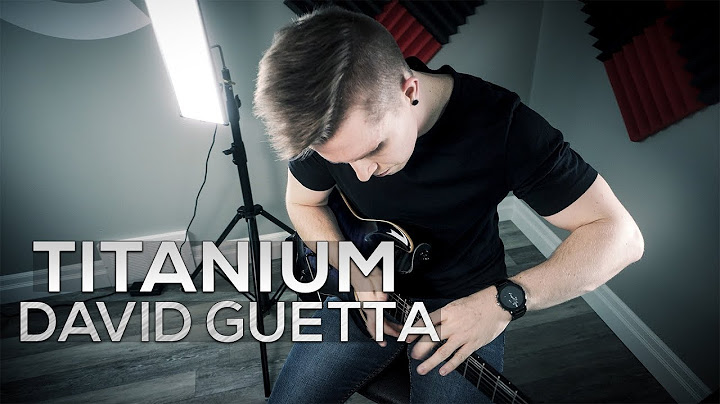 Titanium Guitar version - Guitar performance video thumbnail