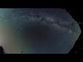 Milkyway Timelapse and Perseids Metor Full HD