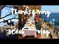 thanksgiving break vlog | trip to Monterey &amp; Carmel with my family!