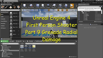UE4 - First Person Shooter Part 9 Grenade Radial Damage - Obsolete