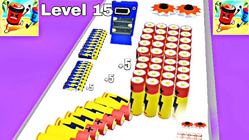 Battery Run All Levels Android iOS Gameplay (Level 11 - 20)
