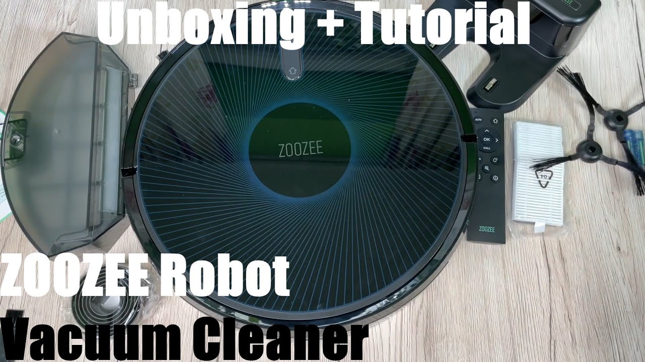 ZOOZEE Z50 Robot Vacuum Cleaner 2in1 Vacuum/Mop 5200mAh LG Battery