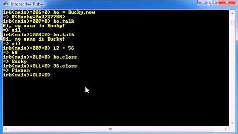Learn Ruby Programming Lesson 9 - Object in Ruby