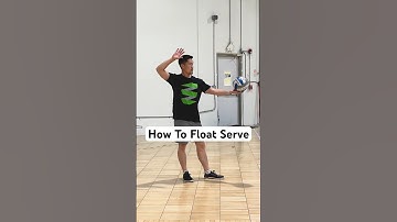 Learn the Overhand Float Serve technique step by step! #volleyballcoach #volleyballtraining