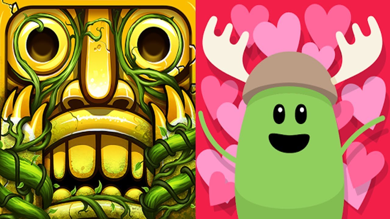 Temple Run 2 Sky Summit VS Dumb Ways to Die Original Android iPad iOS Gameplay HD