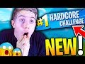 Je dcouvre le nouveau mode de jeu hardcore sur fortnite battle royale 