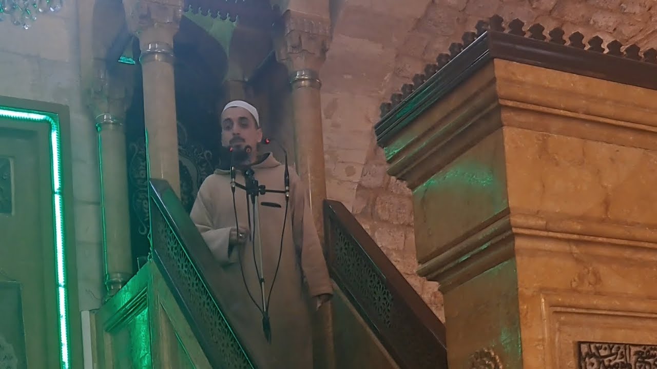 🛑خطبة الجمعة من جامع الحدادين🛑بعنوان: أهم عشر نقاط بأوقات الشدائد والتمكين9 - 1 - 2026