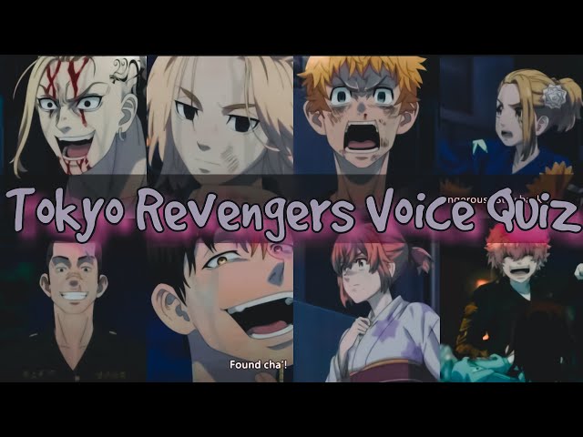 Tokyo Revengers Voice Quiz Because It's Baji's Fault 😆 : r