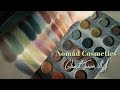 Nomad Cosmetics: свотчи палетки Ghost Town USA