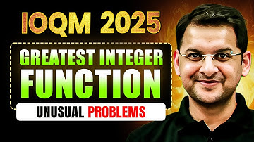 IOQM 2025: GREATEST INTEGER FUNCTION | Grade 8 - 12 | Math Olympiad | Abhay Sir | VOS