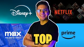 TOP 3 PLATAFORMAS DE STREAMING 2024 Cual es MEJOR Netflix MAX Disney Paramount P