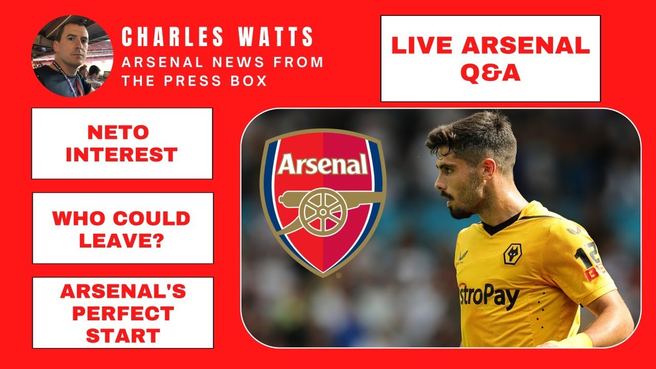 Arsenal transfer talk live - Neto interest, Pepe talks, who could leave and Arsenals perfect start