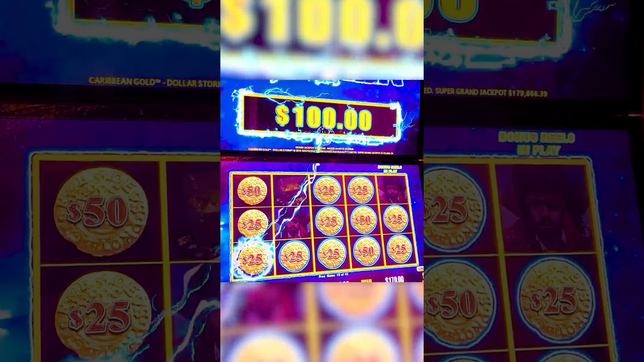 Yarr! $25 Bet on Caribbean Gold #slot #gambling