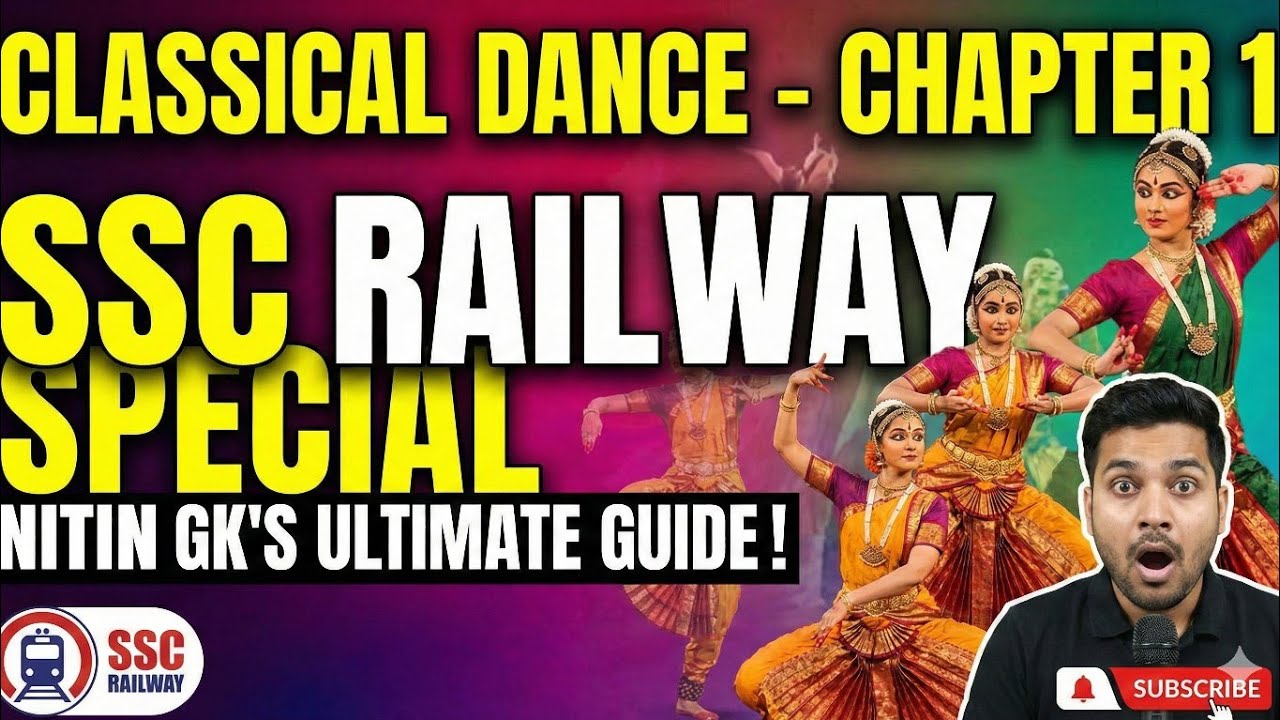 Static GK Foundation Batch | Chapter 1: [Classical Dance In India] | Nitin GK !! @Nitin_GK_077 