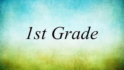 1st Grade | Maths | AV Assignment 1 | 9th October 2020