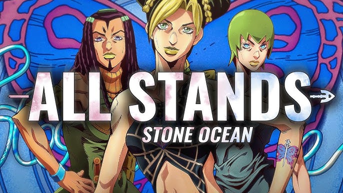STICKER ⍟ on X: Stone Ocean ~ Stand Eye Catches (Episodes 1-12)  #StoneOceanSpoilers  / X