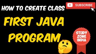 🔴 DEMO JAVA PROGRAM, HOW TO CREATE A CLASS IN JAVA || CLASS 7 || JAVA || ICSE