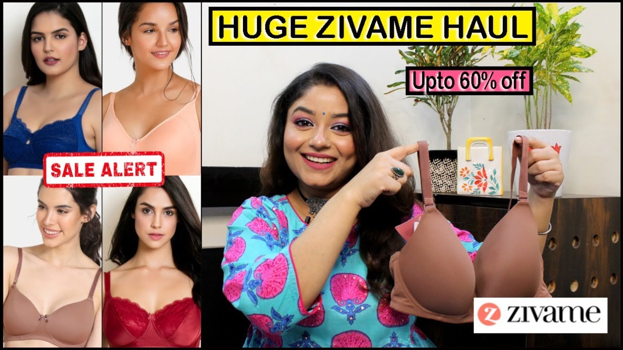 👙BRA FOR HEAVY BUST UPTO 60%off HUGE ZIVAME HAUL👙ZIVAME NIGHTWEAR👙ZIVAME  THE GRAND LINGERIE FESTIVAl 