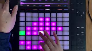 超基本！Ableton LiveのプリセットドラムキットをPush2で64Padドラミングする為のレイアウト1例