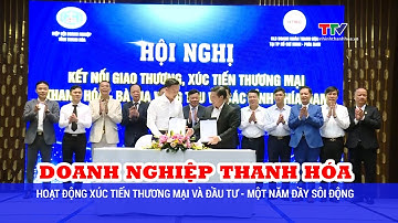 Hoạt động xúc tiến thương mại và đầu tư của doanh nghiệp tỉnh Thanh Hóa - Một năm đầy sôi động