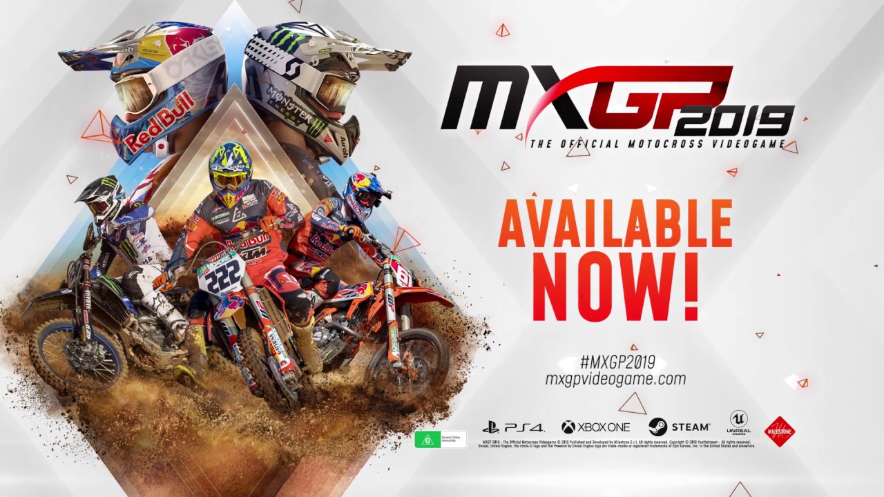 Milestone Launches MXGP 2019 1 YouTube player