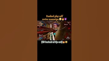 Self revive came in clutch for this teamwipe.🔥😼 (Ranked play c9 meta) 😈 #loadout #c9 #rankedplay