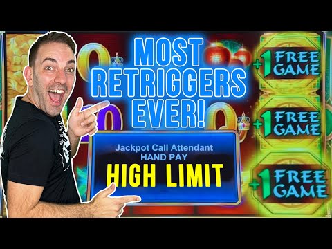 😵 Most Retriggers Ever ⫸ JACKPOT BONUS at Ameristar Black Hawk