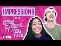 Never Have I Ever Stars Maitreyi Ramakrishnan and Darren Barnet Do Impressions