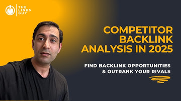 Competitor Backlink Analysis (2025 Guide) – Find Backlink Opportunities & Outrank Your Rivals