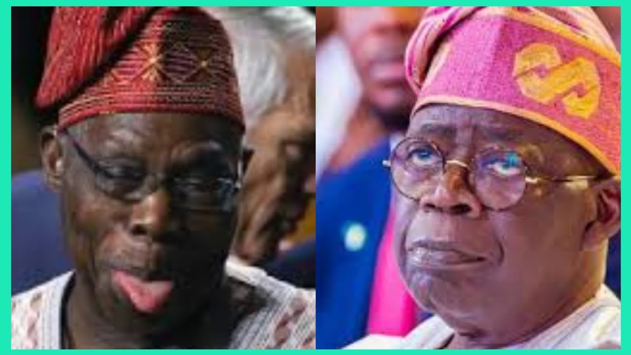 OBASANJO SHADES TINUBU: I CAN BEAT MY CHEST THAT NIGERIANS WERE NOT HUNGRY UNDER MY REGIME