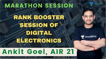 MARATHON | Rank Booster Session of Digital Electronics | GATE 2021 EE/EC | Ankit Goel