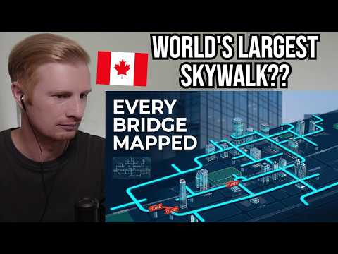 Reaction To Mapping The Worlds Largest Skywalk System (Calgary Plus 15)