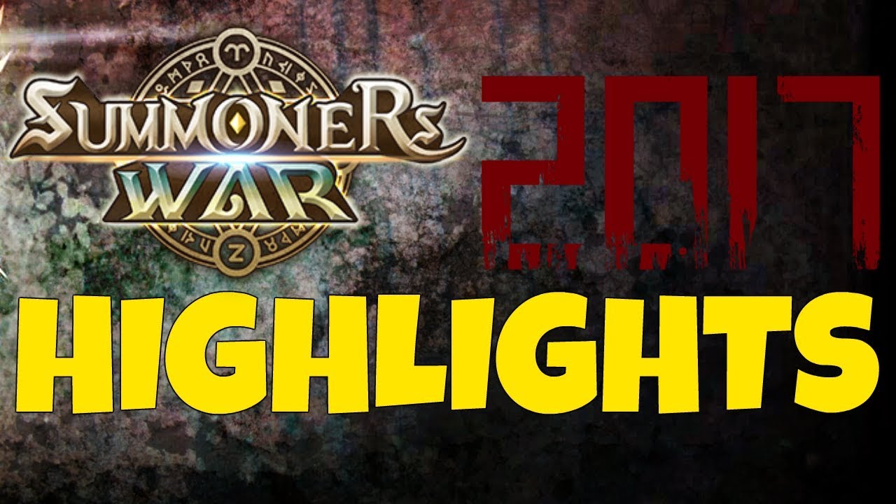 SUMMONERS WAR: 2017 Guild War Highlights