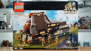 Lego Star Wars 7184 Trade Federation Mtt Review 2000