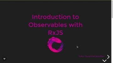Introduction to Observables using RxJS - Urdu - ft. Muhammad Abdul Moiz - Angular Pakistan Meetup 5