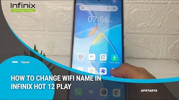 How To Change Wifi Name In Infinix Hot 12 Play