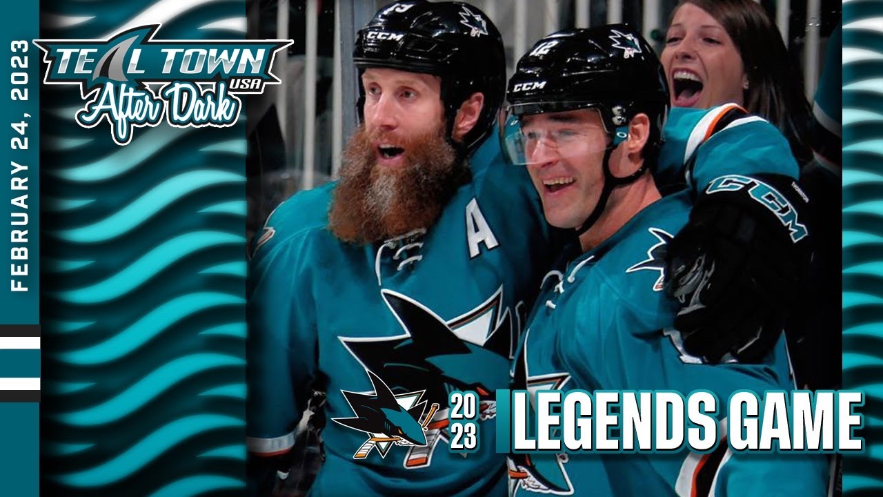 Patrick Marleau, Joe Thornton to reunite at 2023 Sharks Legends