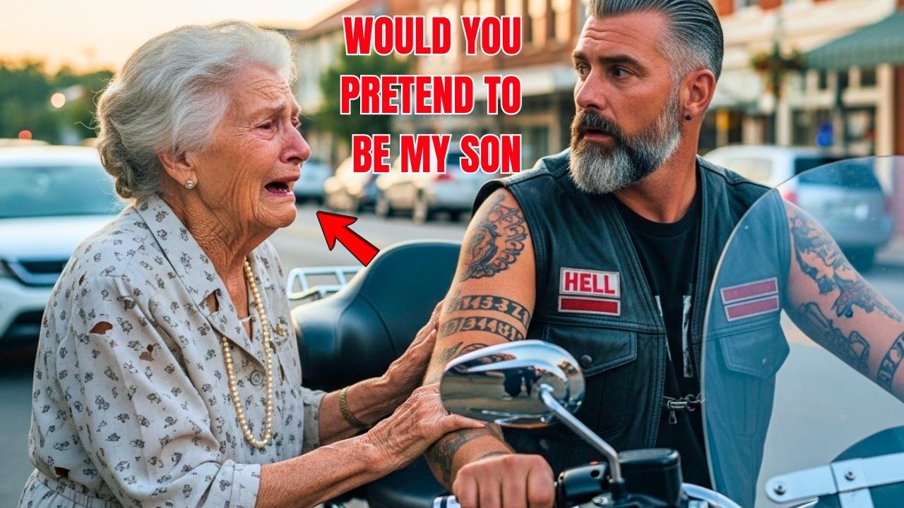 “Just for Today… Be My Son.” — Hells Angels Never Expected This from an 86-Year-Old Woman