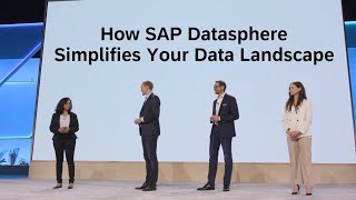How SAP Datasphere Simplifies Your Data Landscape   Try Now | SAP Sapphire 2023