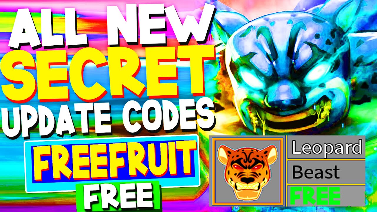 OMG! Free Leopard Code works.. :o  ROBLOX Blox Fruits Codes ! 