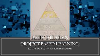 PROJECT BASED LEARNING BAHASA ARAB TAHUN 5 : PIRAMID MAKANAN