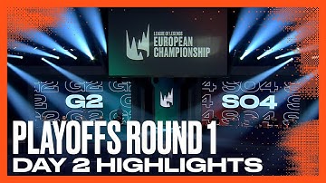 G2 vs S04 | Match Highlights | LEC Spring 2021 Playoffs Round 1