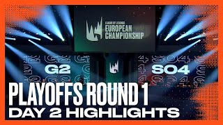 G2 vs S04 | Match Highlights | LEC Spring 2021 Playoffs Round 1