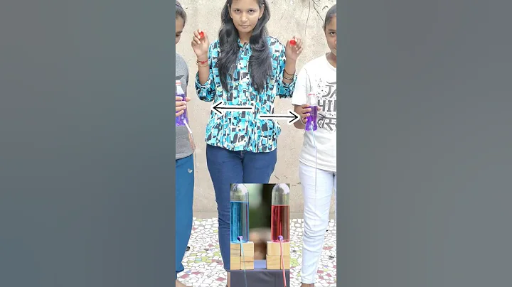 which bottle empty first | water pressure depends on height #science #shorts #experiment #video