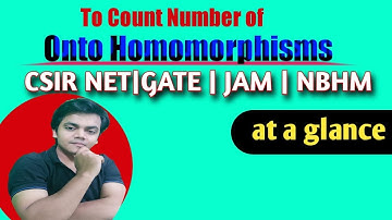 To find no of Onto  Homomorphisms in Group Theory csir net | Gate Previous Questions  | | GATE | NET