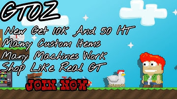 [ GTOZ ] Many Custom Items And Store Like Real GT! | Growtopia Private Server