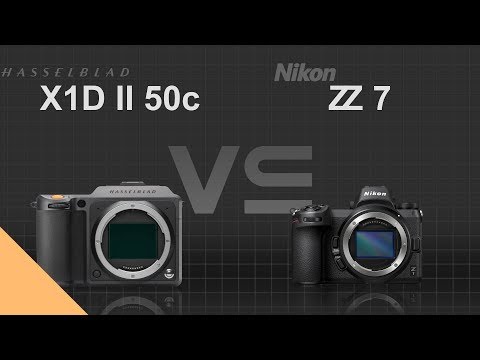 Hasselblad X1D II 50c vs Nikon Z7